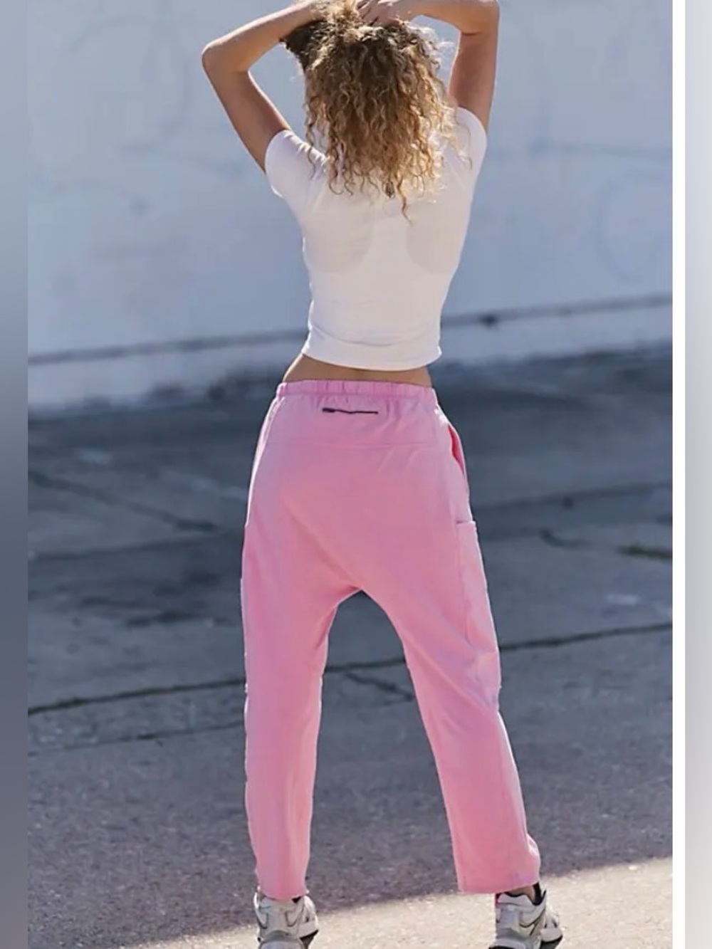 Free people movement, hot shot pants pink icing color? NWT ! $60 - Picture 3 of 6